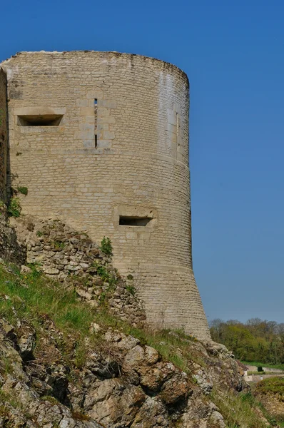 Kasteel van falaise in Normandië — Stockfoto