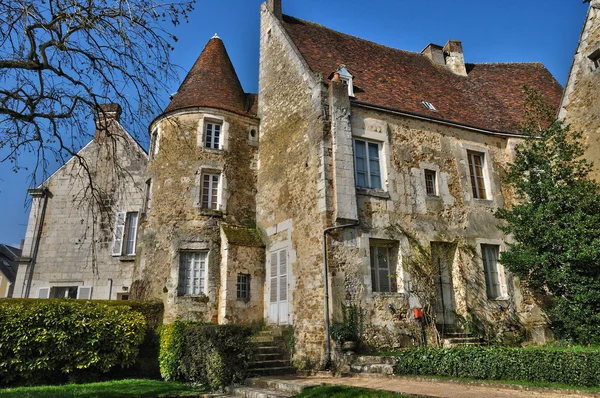 Pittoresca cittadina di Mortagne au Perche in Normandia — Foto Stock