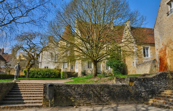 Malebné městečko mortagne au perche v normandie — Stock fotografie