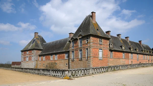 Renaissance kasteel van carrouges normandie — Stockfoto