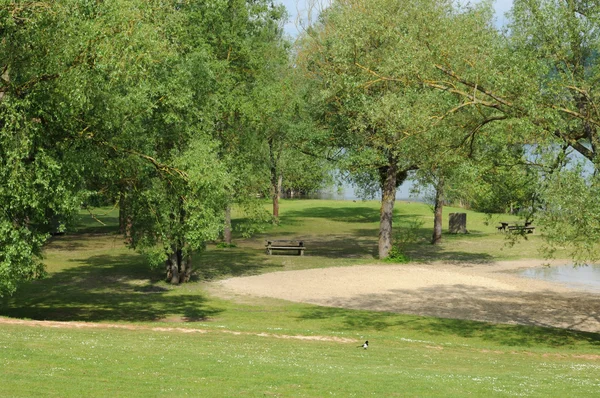 Francia, Verneuil Sur Seine Parque de ocio — Foto de Stock