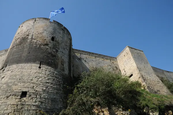 Schloss Caen in der Normandie — Stockfoto