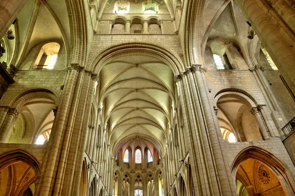Abbaye aux Hommes en Normandía — Foto de Stock