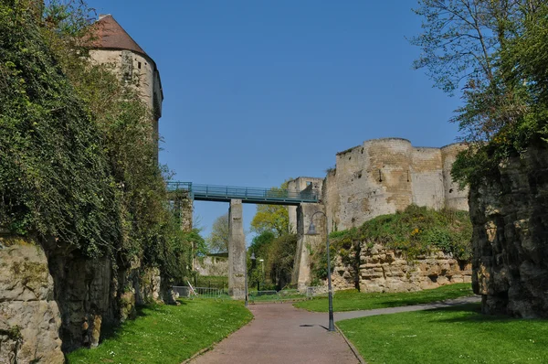 Slott av caen i normandie — Stockfoto