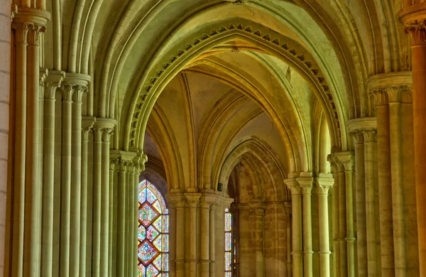 Abbaye aux Hommes en Normandía — Foto de Stock