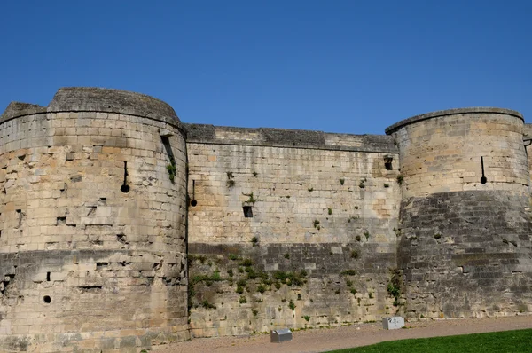 Kasteel van caen in Normandië — Stockfoto