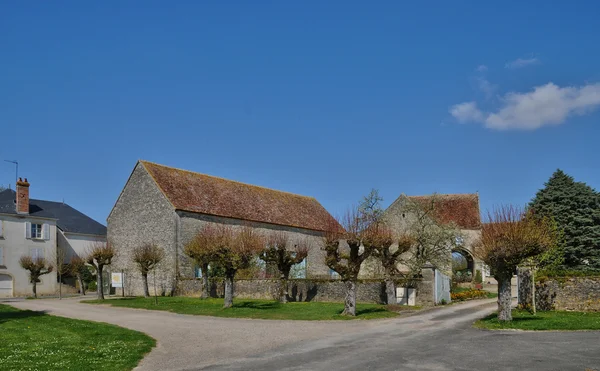 Wieś Dame marie w Normandia — Zdjęcie stockowe