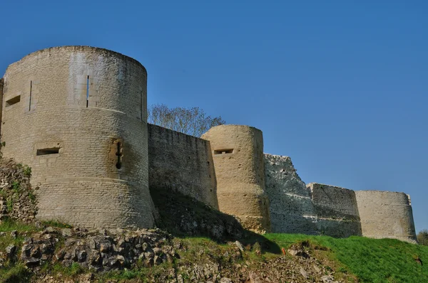 Kasteel van falaise in Normandië — Stockfoto