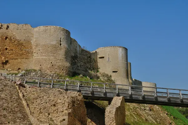 Kasteel van falaise in Normandië — Stockfoto