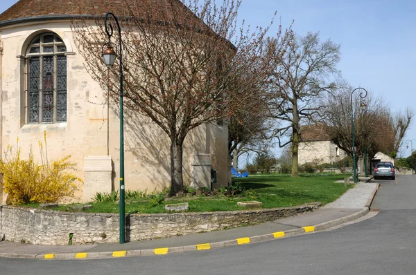 France, il villaggio di Follainville Dennemont in les Yvelines — Foto Stock