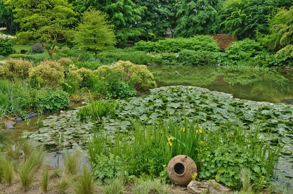 Les Jardins du платить d ож у даному відгуку відсутні коментарі в Нормандії — стокове фото