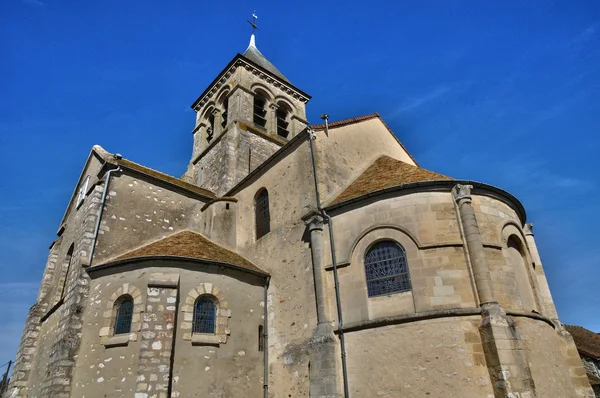 Frankrijk, de sainte marie madeleine kerk van montchauvet — Stockfoto