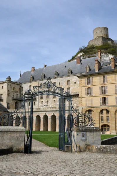 Frankrijk, kasteel van la roche-guyon — Stockfoto