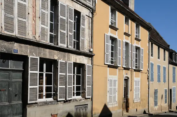 Pitoresca pequena cidade de Mortagne au Perche na Normandia — Fotografia de Stock