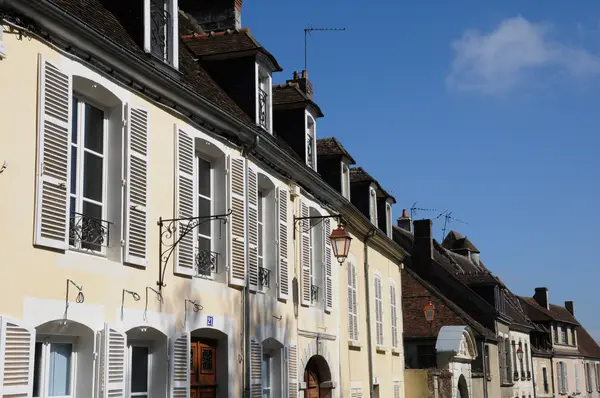 Pitoresca pequena cidade de Mortagne au Perche na Normandia — Fotografia de Stock