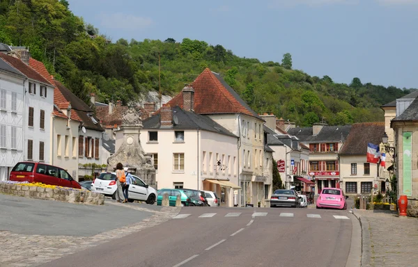 Historical village of La Roche Guyon — Stock Photo, Image