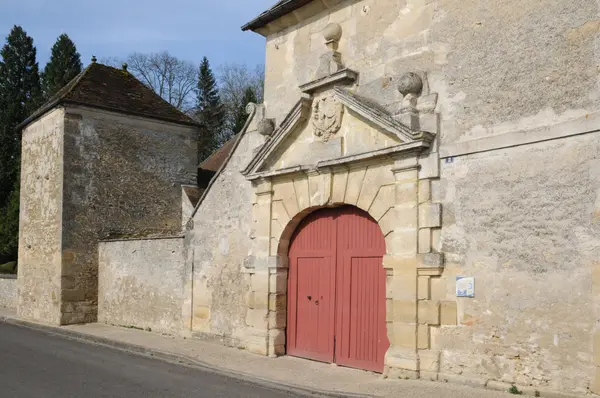 Aldeia de Brueil en Vexin em Les Yvelines — Fotografia de Stock