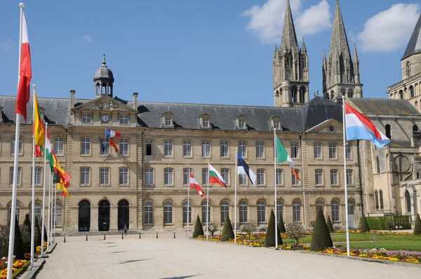 Caen city hall in Normandie — Stock Photo, Image