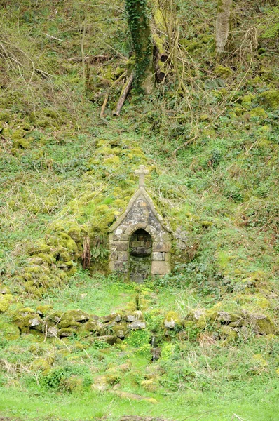 Pintoresco pueblo de Saint Ceneri le Gerei en Normandía —  Fotos de Stock