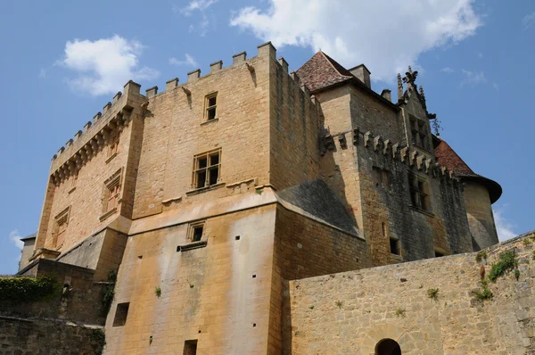 Perigord, el pintoresco castillo de Biron en Dordoña — Foto de Stock