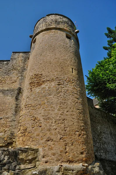 Perigord, il pittoresco castello di Fenelon in Dordogna — Foto Stock