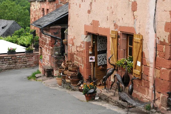 コローニュ ラ ルージュの美しい村 — ストック写真