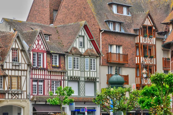 Frankrike, staden av deauville i Normandie — Stockfoto