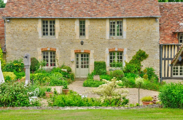 Les Jardins du Pays d Auge in Cambremer in Normandie — Stock Photo, Image