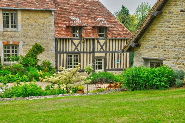 Les Jardins du Pays d Auge in Cambremer in Normandie — Stock Photo, Image