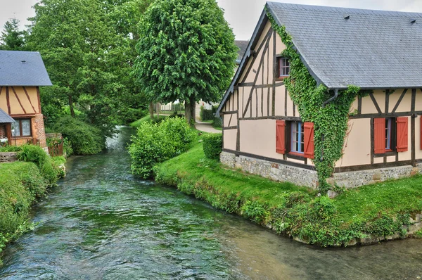 Ry Seine tengeri festői falu — Stock Fotó