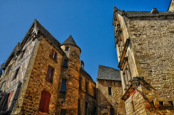 Perigord, kota indah Sarlat la Caneda di Dordogne — Stok Foto
