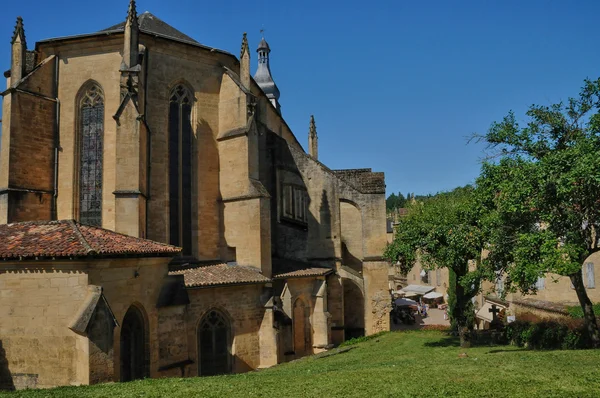 Périgord, la ville pittoresque de Sarlat la Caneda en Dordogne — Photo