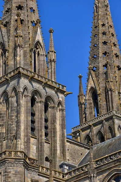 Katedralen i ser i normandie — Stockfoto