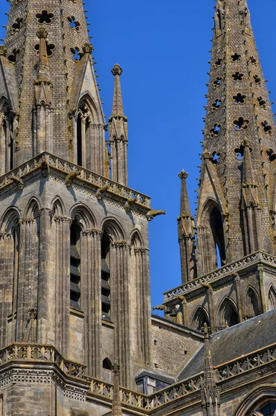 Katedralen i ser i normandie — Stockfoto