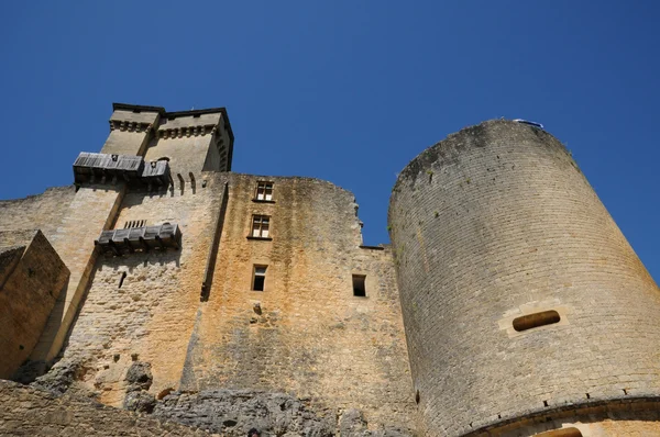 Perigord, pittoreska slottet av castelnaud i dordogne — Stockfoto