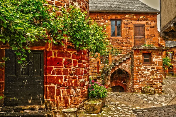 Picturesque village of Collonges — Stock Photo, Image
