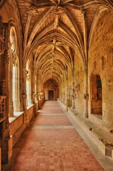 Dordogne, the Cadouin abbey in Perigord — Stock Photo, Image