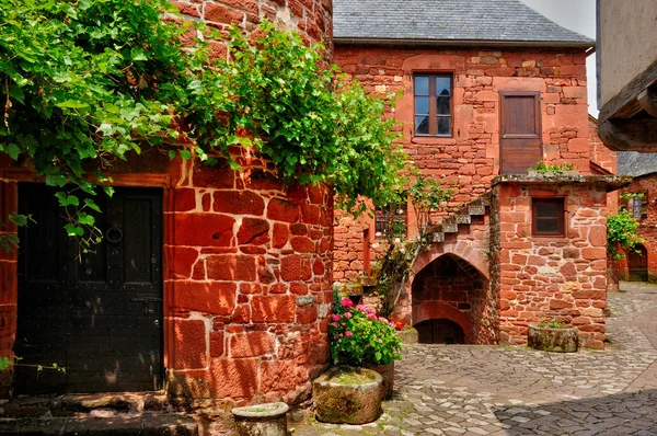 Pittoresk dorpje Collonges — Stockfoto