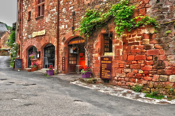 Picturesque village of Collonge — Stock Photo, Image