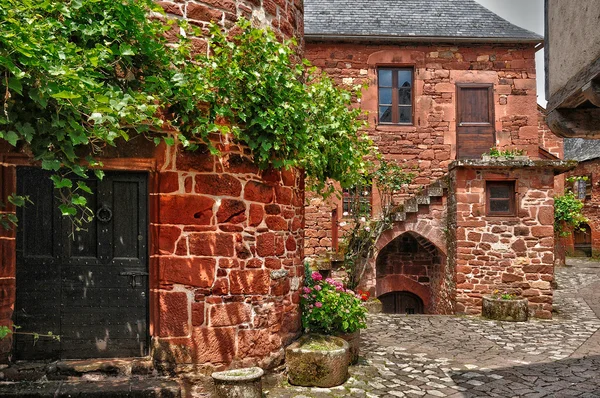 Pittoresk dorpje Collonges — Stockfoto