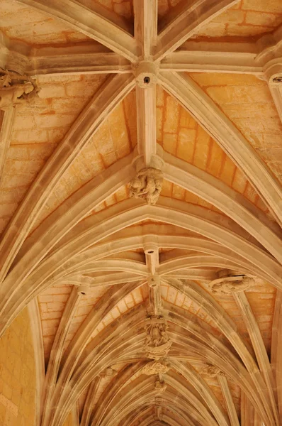 Dordogne, de cadouin abdij in de perigord — Stockfoto