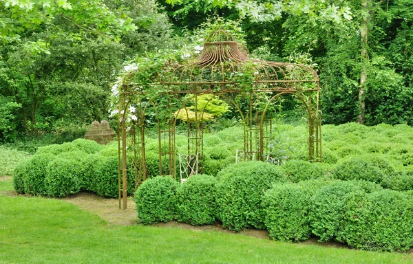 Les Jardins du Pays d 'Abbel in Cambremer in Normandie — стоковое фото