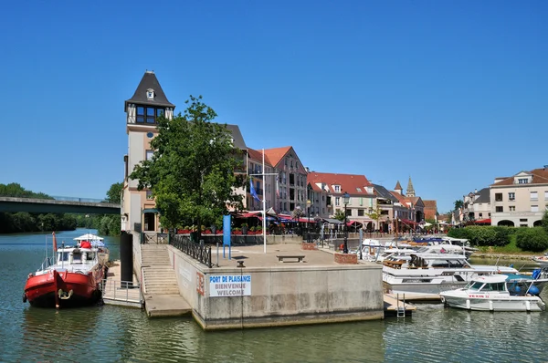 France, Port Cergy in Cergy-Pontoise — Stock Photo, Image