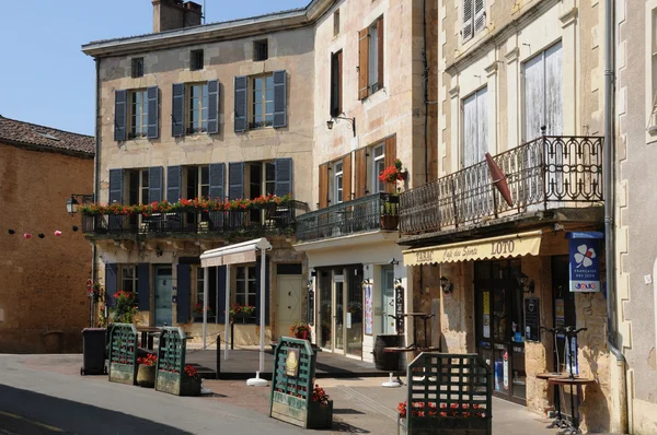 Frankrijk, schilderachtig dorp van belves in dordogne — Stockfoto