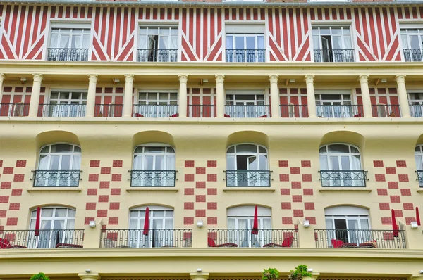 Frankrijk, Koninklijke barriere in deauville hotel — Stockfoto