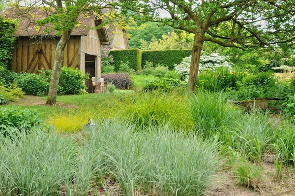 Les Jardins du платить d ож у даному відгуку відсутні коментарі в Нормандії — стокове фото