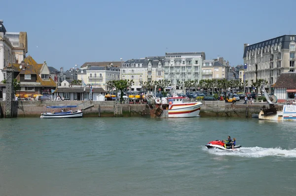 França, porto de Trouville na Normandia — Fotografia de Stock