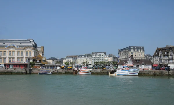 France, Trouville port in Normandy — Stock Photo, Image