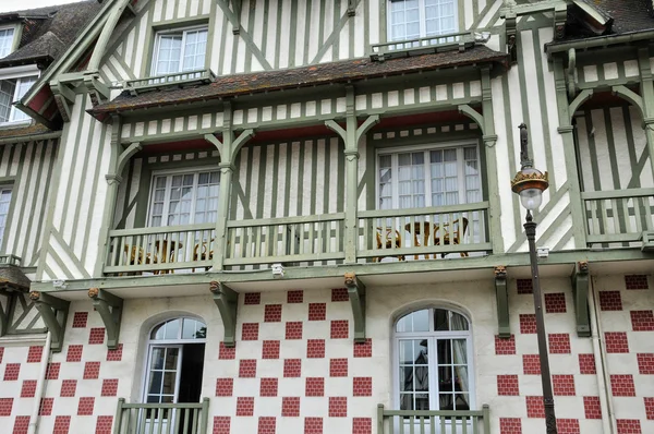 Frankrike, Normandie hotel barriere i deauville — Stockfoto