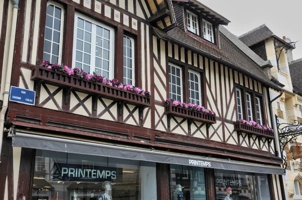 Frankrike, staden av deauville i Normandie — Stockfoto